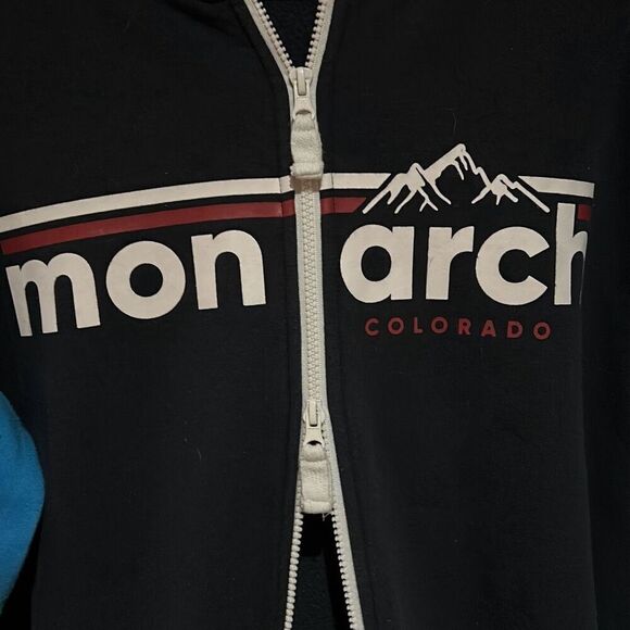 Ski Independent Monarch Colorado Jumpsuit Unisex Medium Hoodie - Picture 9 of 13